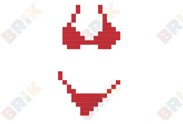 National Bikini Day Pixel Art