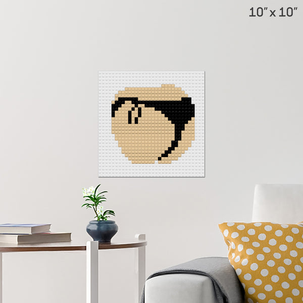National Bikini Day Brick Poster