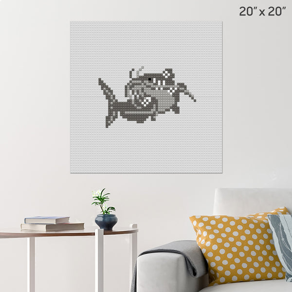 National Catfish Month Brick Poster