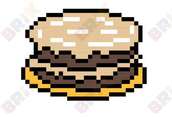 National Chocolate Cake Day Pixel Art