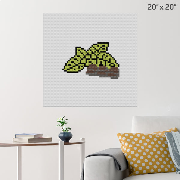 National Chocolate Mint Day Brick Poster