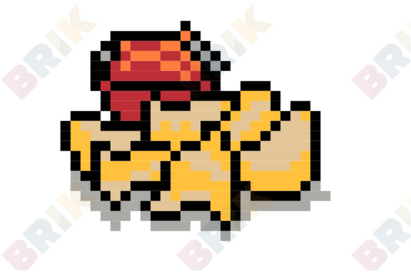 National Corn Chip Day Pixel Art