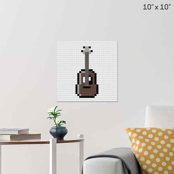 National Country Music Day Brick Poster
