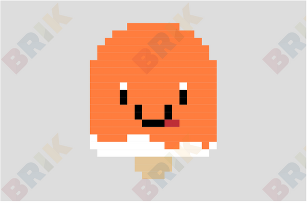 National Creamsicle Day Pixel Art