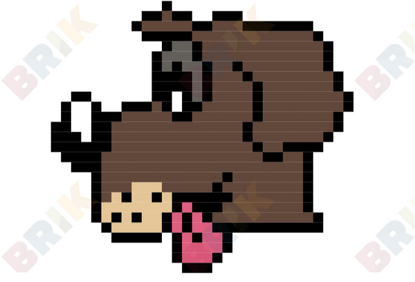 National Dog Day Pixel Art