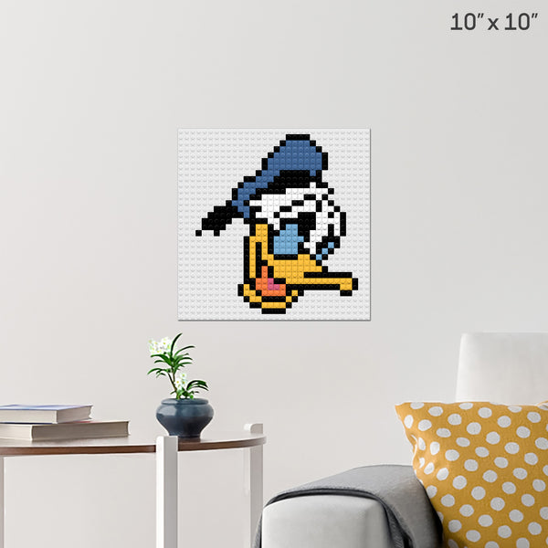 National Donald Duck Day Brick Poster