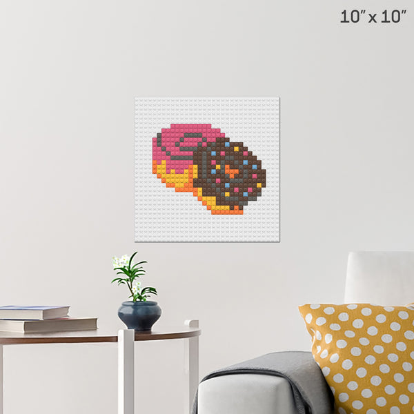 National Doughnut Day Brick Poster
