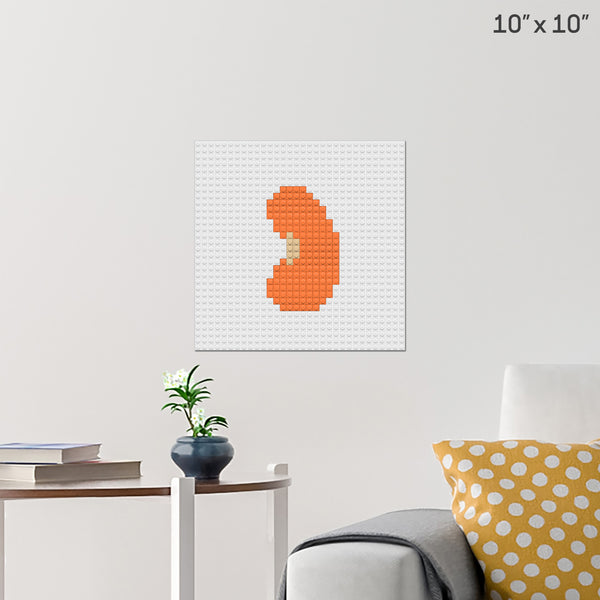 National Eat Your Beans Day Brick Poster