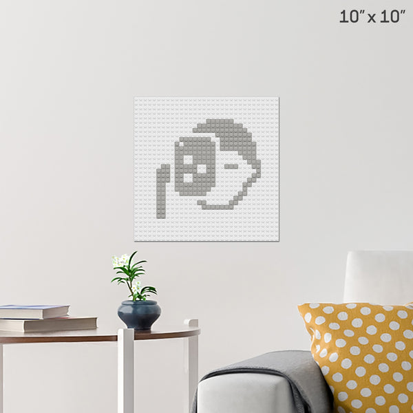 National Eye Exam Month Brick Poster