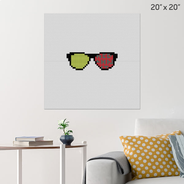 National Eye Exam Month Brick Poster