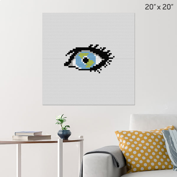 National Eye Exam Month Brick Poster