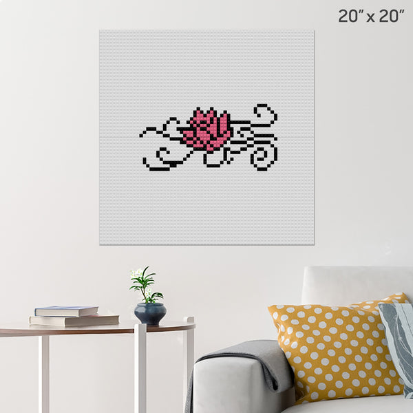 National Floral Design Day Brick Poster