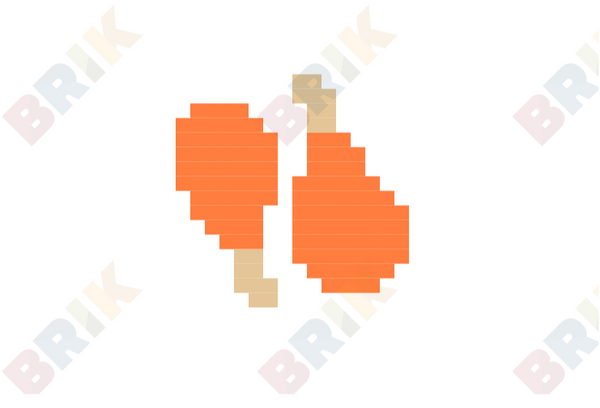National Fried Chicken Day Pixel Art