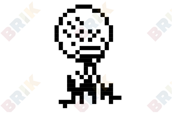 National Golf Month Pixel Art