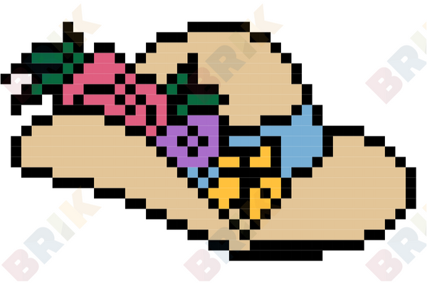National Hat Day Pixel Art