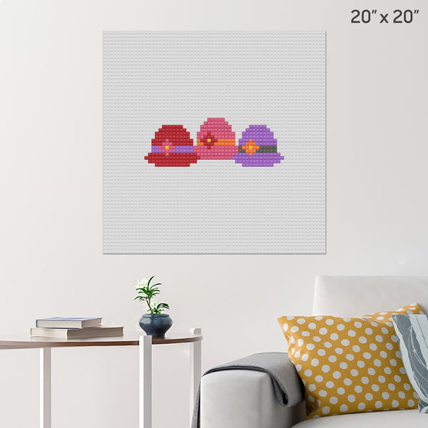 National Hat Day Brick Poster