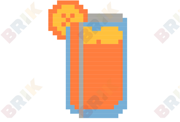 National Iced Tea Day Pixel Art