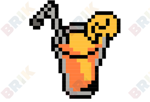 National Iced Tea Day Pixel Art