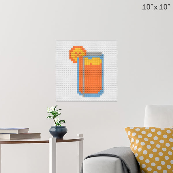 National Iced Tea Day Brick Poster