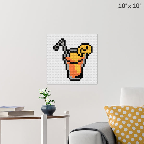 National Iced Tea Day Brick Poster