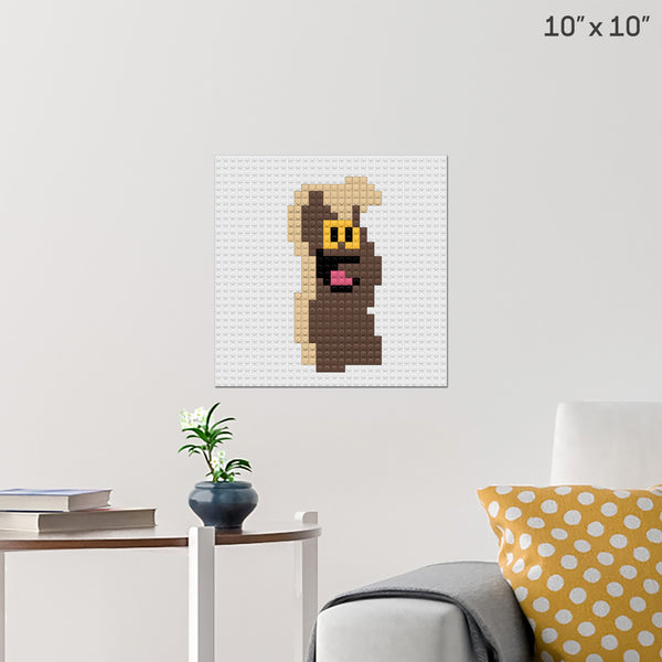 National Jerky Day Brick Poster
