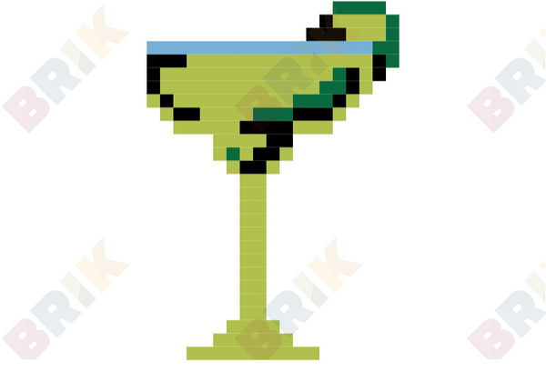 National Margarita Day Pixel Art