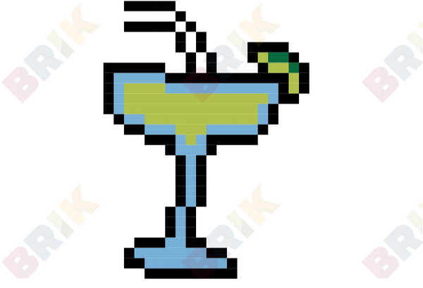 National Margarita Day Pixel Art