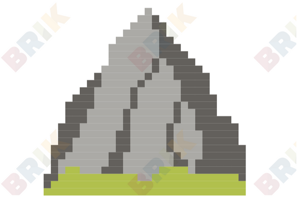 National Mountain Climbing Day Pixel Art