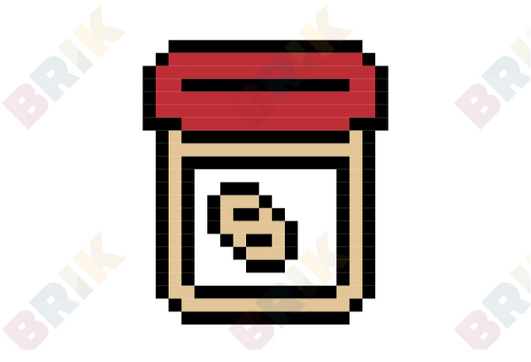 National Peanut Butter Lover's Day Pixel Art