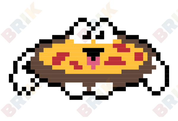 National Pizza Day Pixel Art