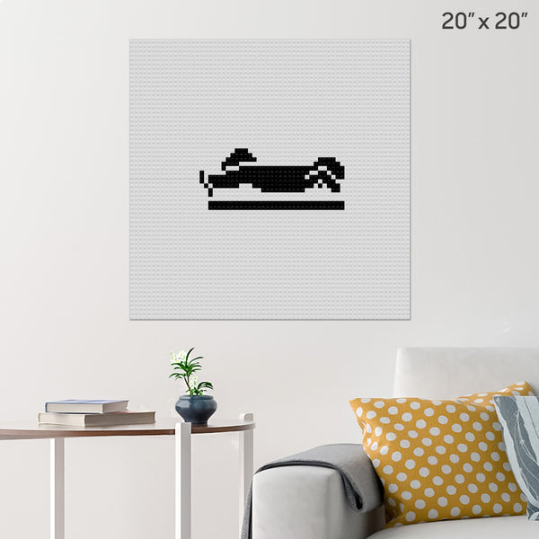 National Public Sleeping Day Brick Poster