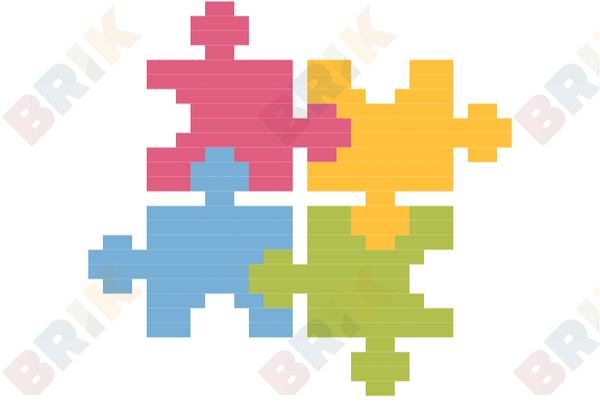National Puzzle Day Pixel Art