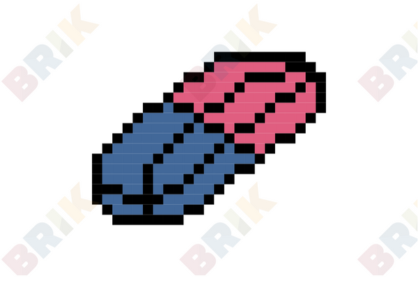 National Rubber Eraser Day Pixel Art