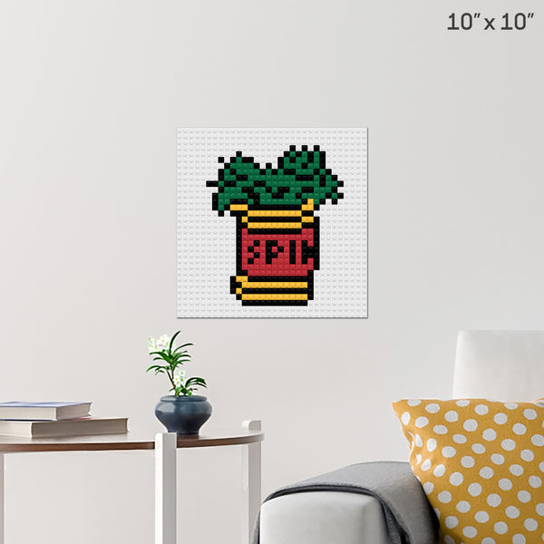 National Spinach Day Brick Poster