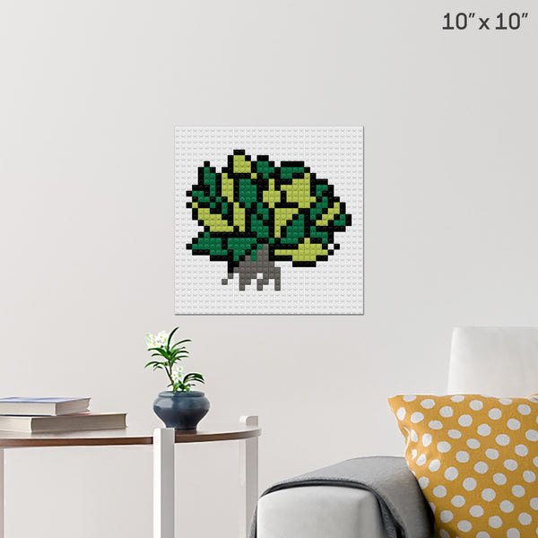 National Spinach Day Brick Poster