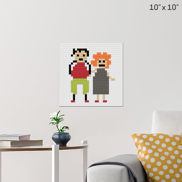 National Spouses Day Brick Poster