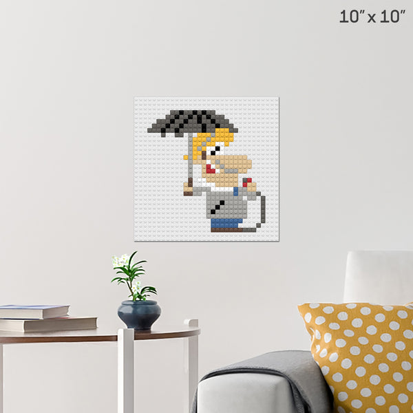 National Weatherman's Day Brick Poster