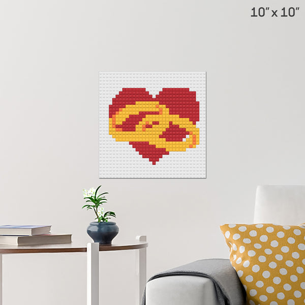 National Wedding Month Brick Poster