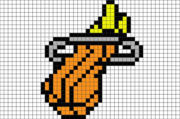 NBA Miami Heat Pixel Art