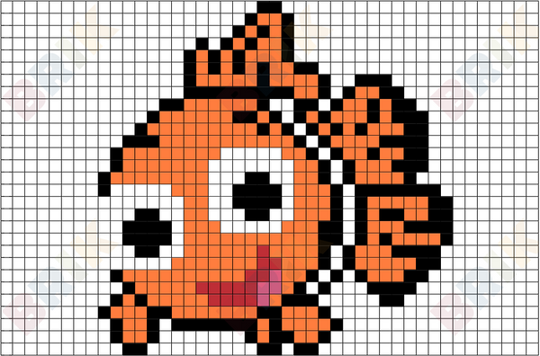 Nemo Pixel Art