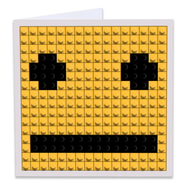 Neutral Face Greeting Card