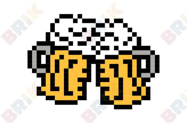 New Beer's Eve Pixel Art