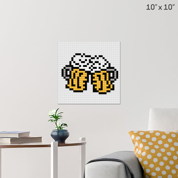 New Beer's Eve Brick Poster