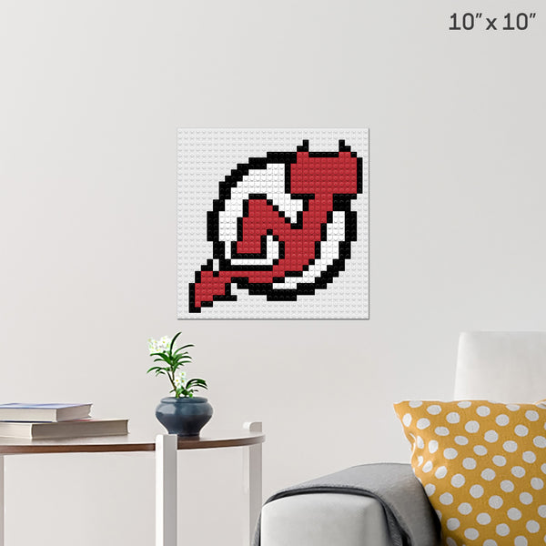 New Jersey Devils Brick Poster