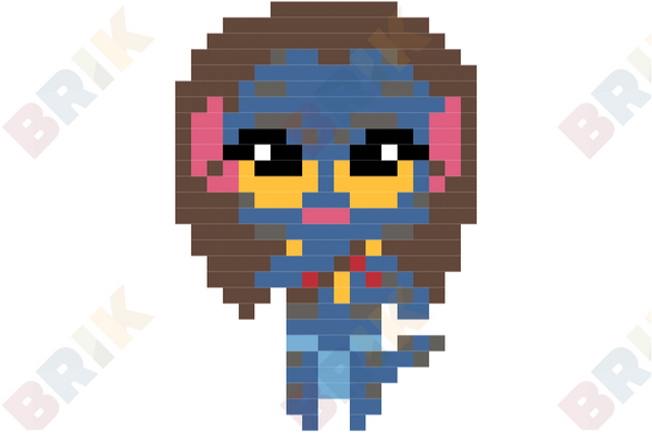 Neytiri Pixel Art