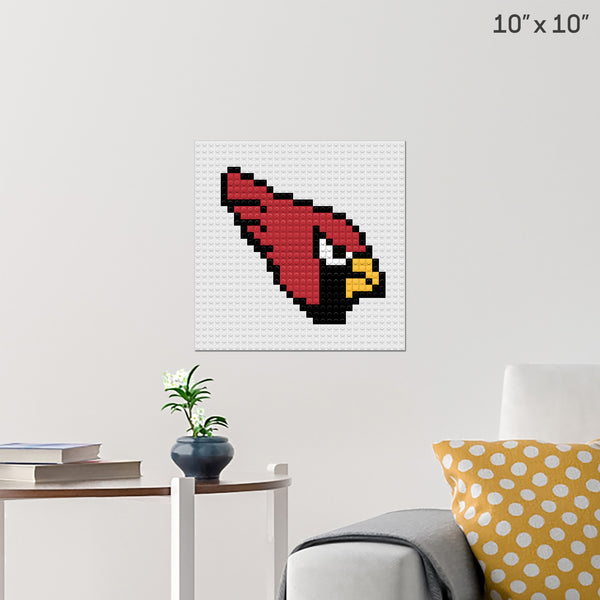 NFL Arizona Cardinals Brick Poster