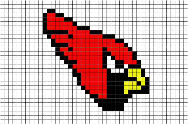 NFL Arizona Cardinals Pixel Art