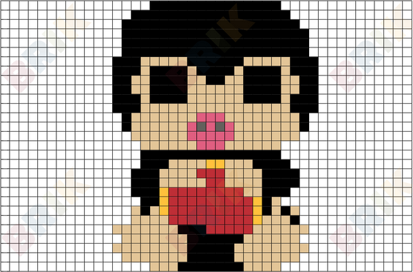 Niffler Pixel Art