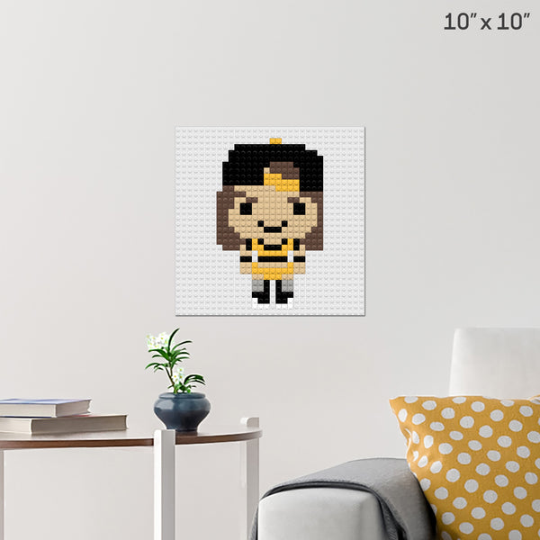 Nikki Bella Brick Poster