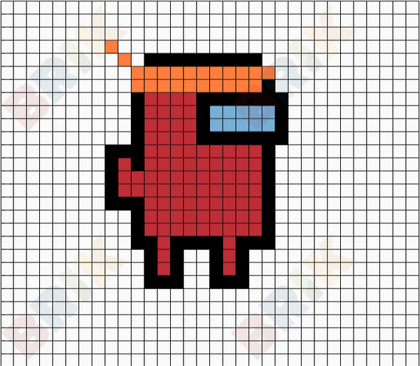 Ninja among us red